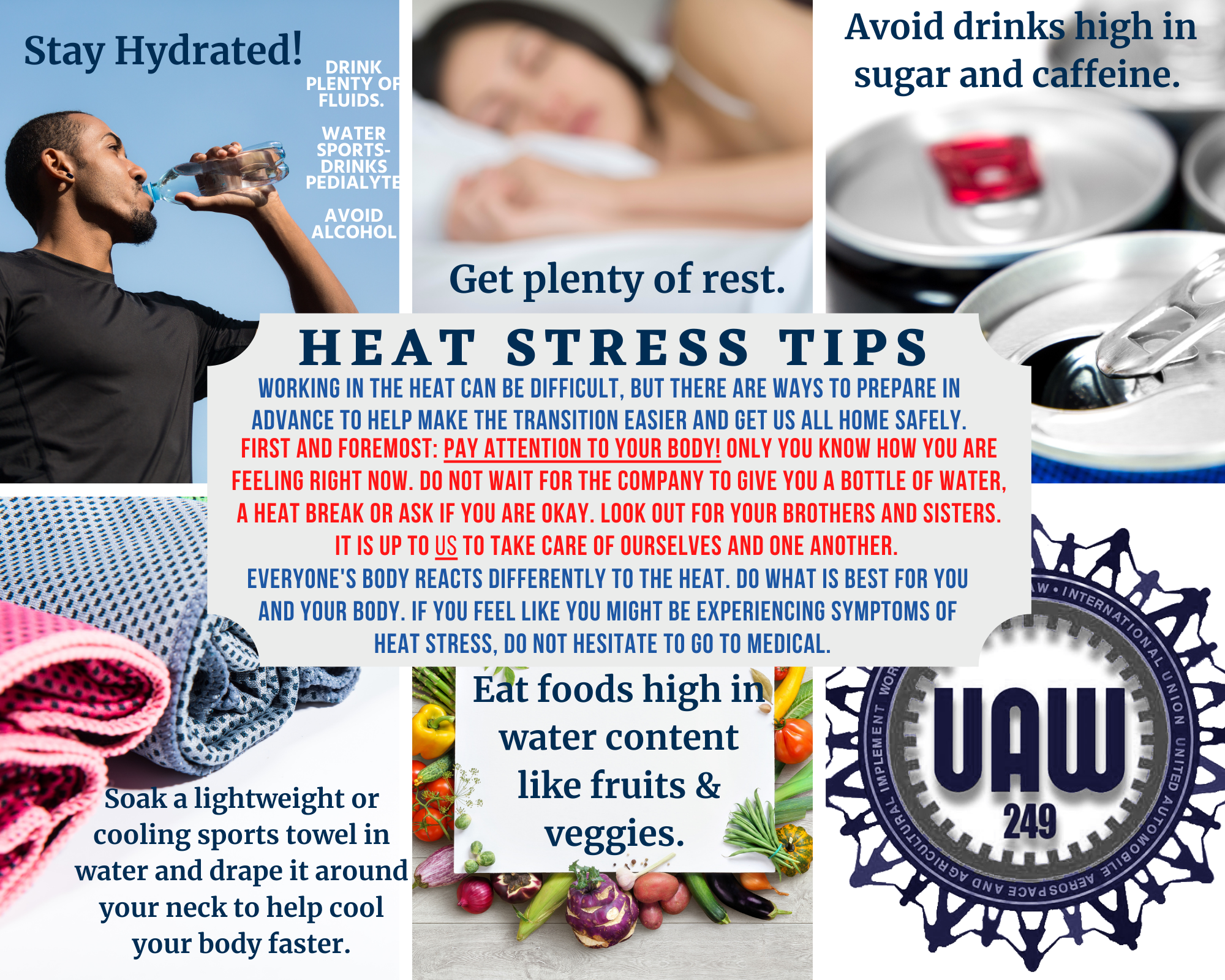 Heat Stress Tips