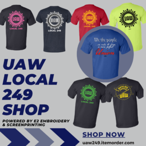 Uaw Local 249 Shop
